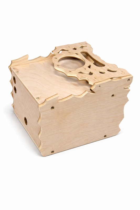 Caja de Radio en Madera – Diseño Profesional para Car Audio