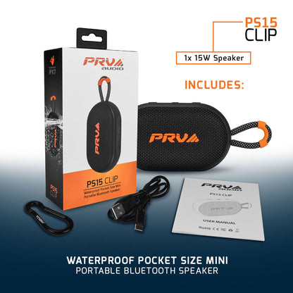 PORTABLE SPEAKER PS15 CLIP