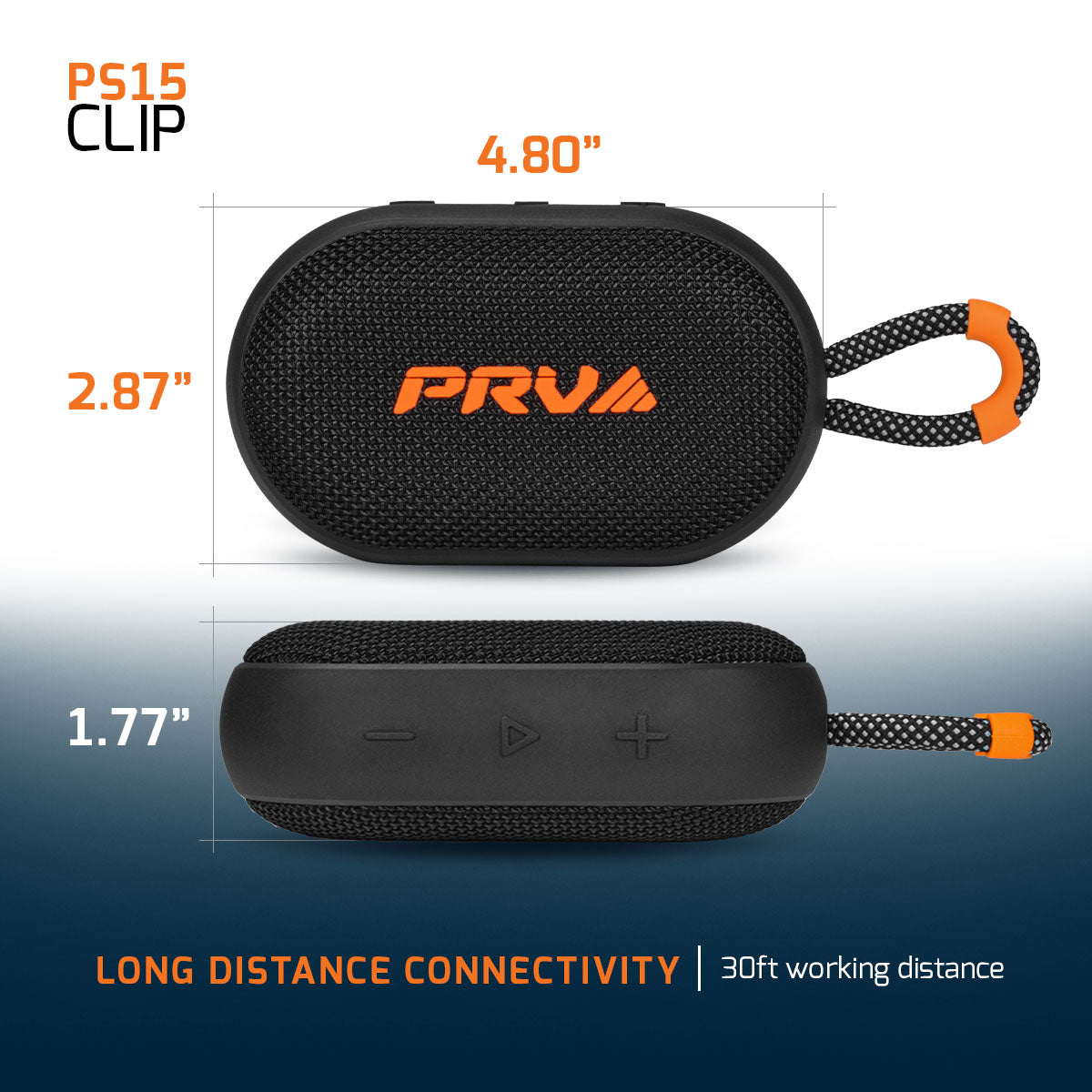 PORTABLE SPEAKER PS15 CLIP