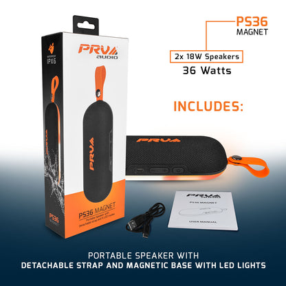 PORTABLE SPEAKER PS36 MAGNET