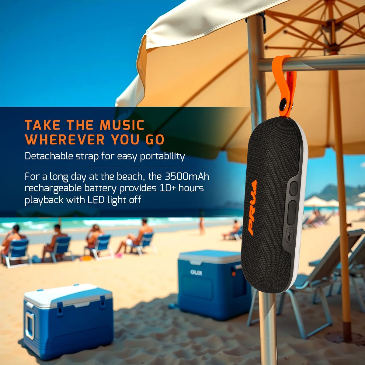 PORTABLE SPEAKER PS36 MAGNET