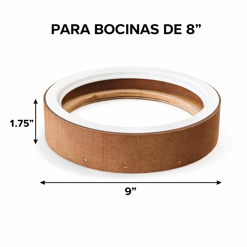 Anilla con borde y tapa